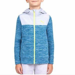 Blue Puma Boys Youth Fleece Hoodie - XS (5/6)